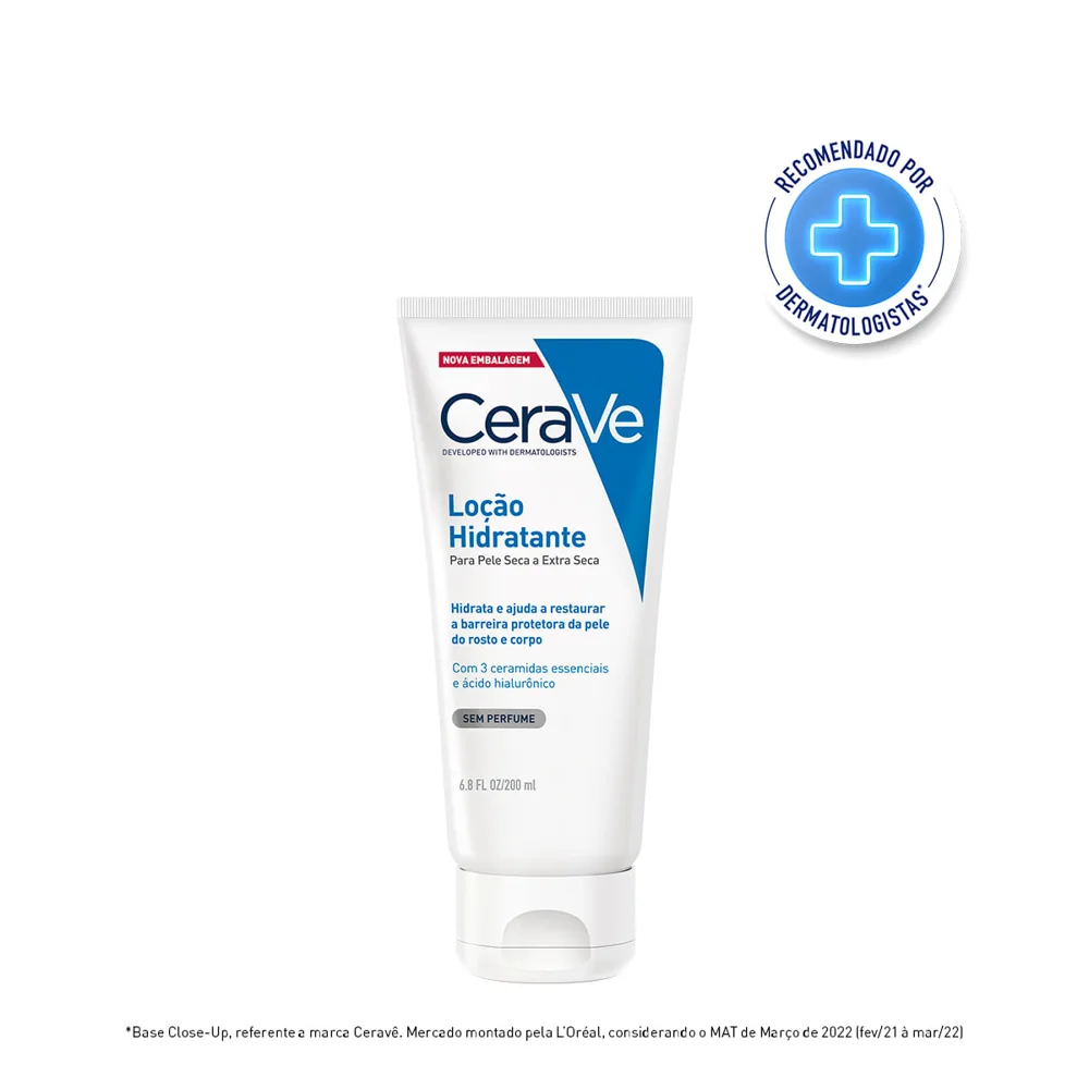 Loção Corporal CeraVe Hidratante Pele Seca a Extrasseca 200ml