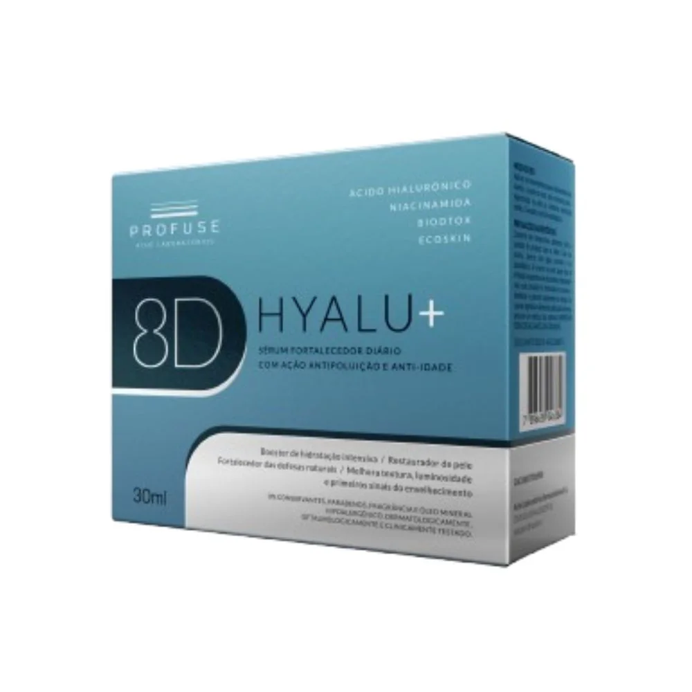 Sérum Facial  Anti-idade Profuse 8D Hyalu+ Fortalecedor 50ml