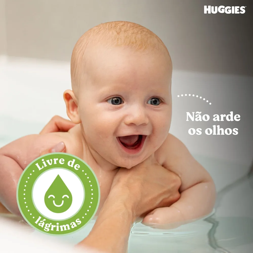 Sabonete Líquido Infantil Huggies Baby Glicerina Camomila Natural Refil 200ml