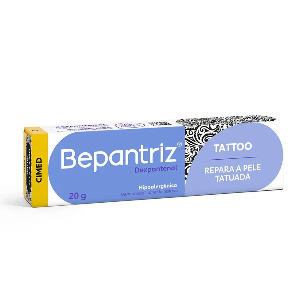 Creme para Tattoo Bepantriz com Dexpantenol 20G