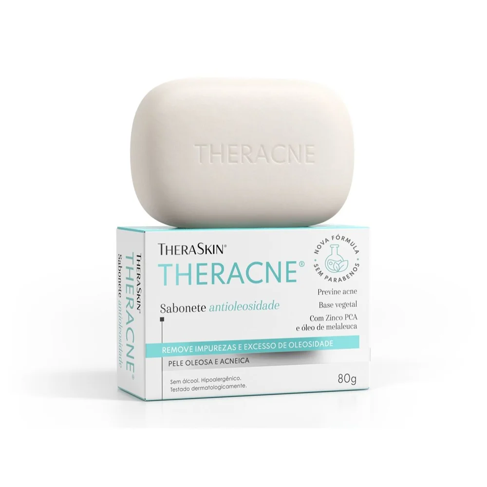 Sabonete em Barra Facial Theraskin Theracne Antiacne 80g