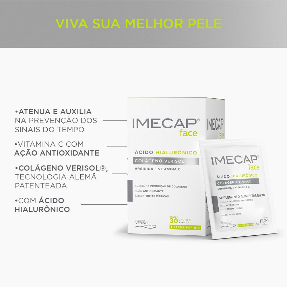 Imecap Face Colágeno em Pó