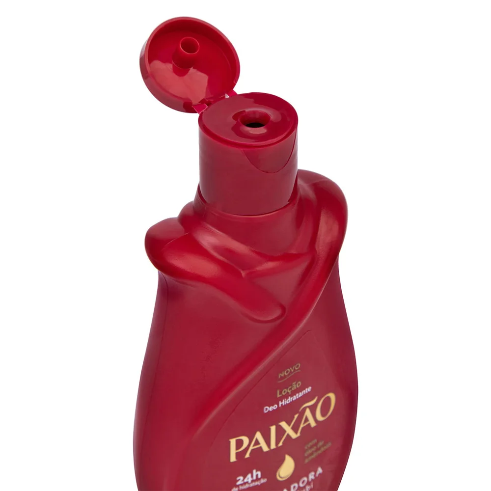 Hidratante Paixão Tentadora com Óleo de Amêndoas ação desodorante 200ml
