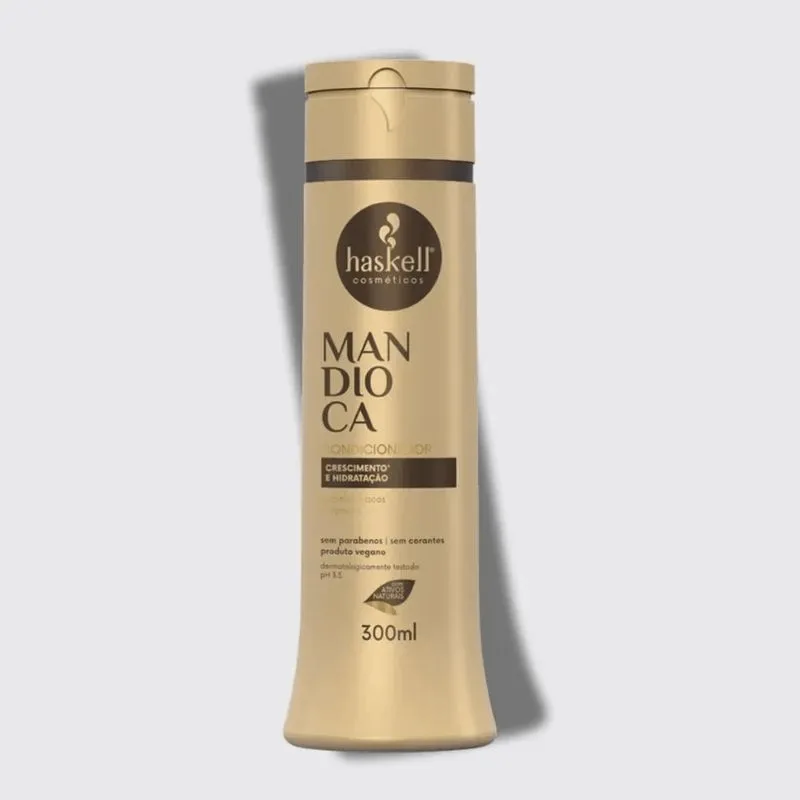 Condicionador Haskell Mandioca Crescimento e Hidratação 300ml