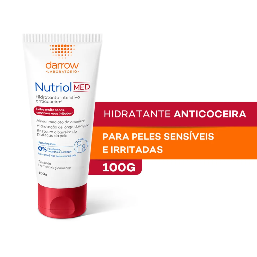 Loção Corporal Darrow Nutriol Med Hidratante Intensivo Anticoceira 100ml