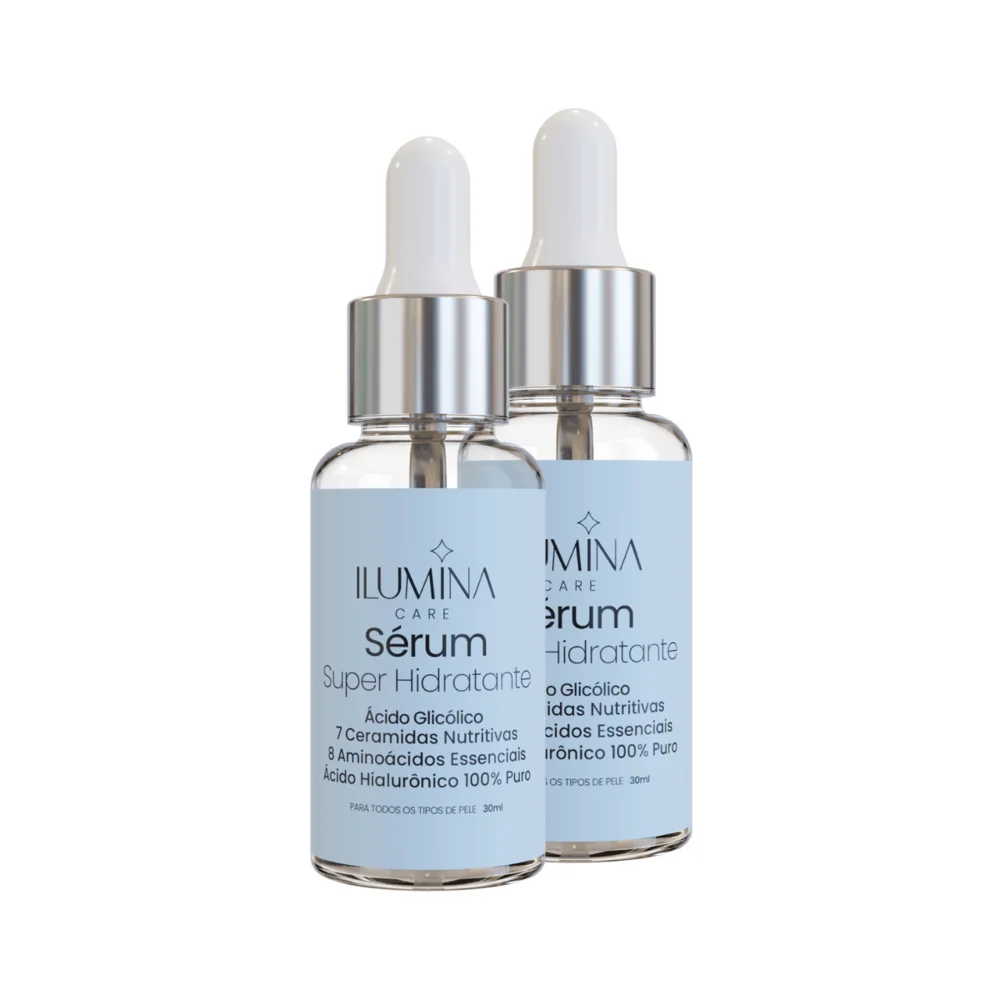 Kit 2 Sérum Hidratante Com Ceramidas