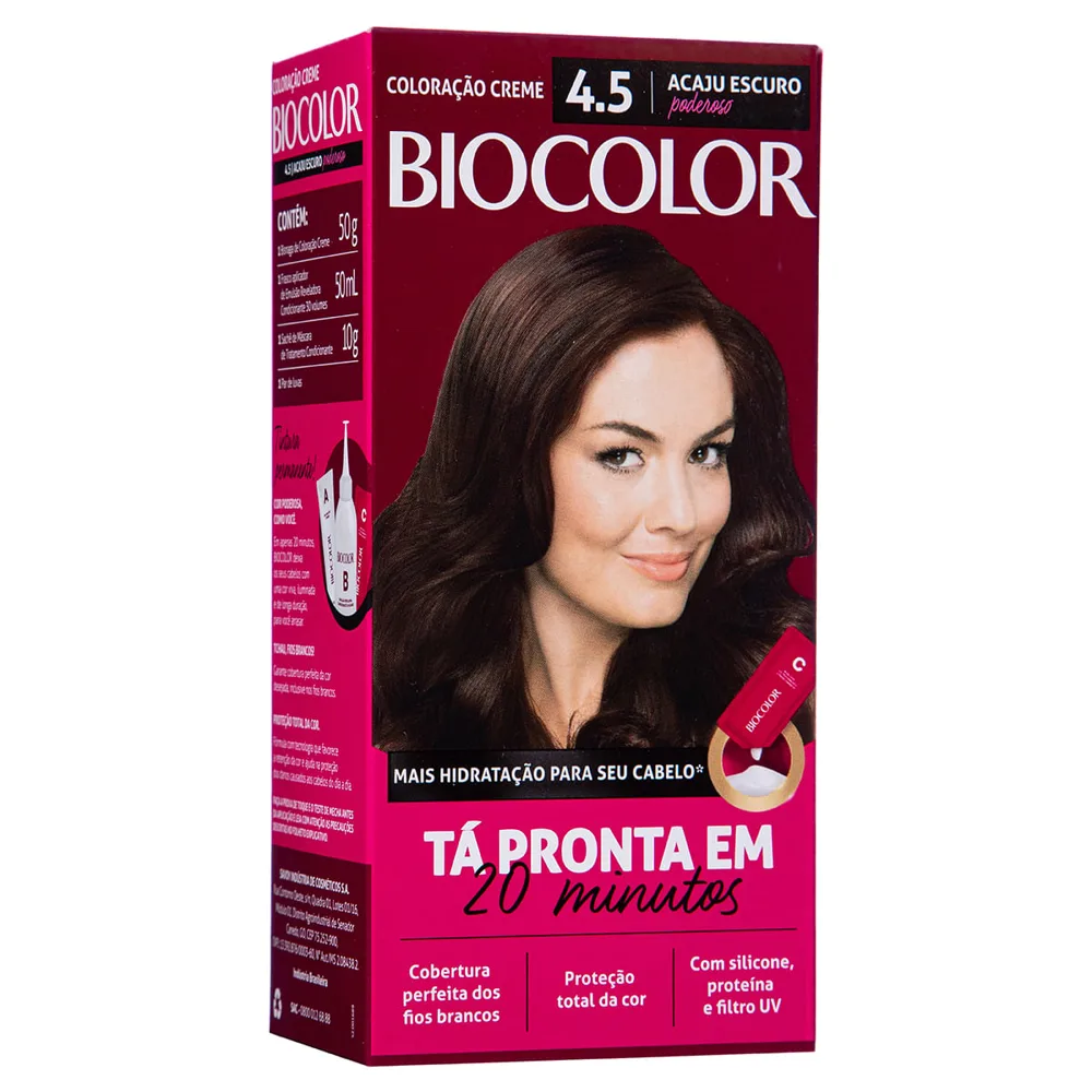 Tintura Biocolor Mini Acaju Escuro Poderoso 4.5