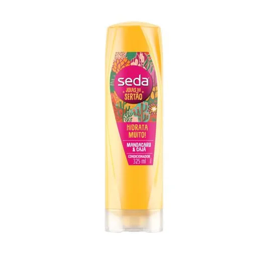 Condicionador Seda Joias do Sertão Hidrata Muito! Mandacaru e Cajá 325ml
