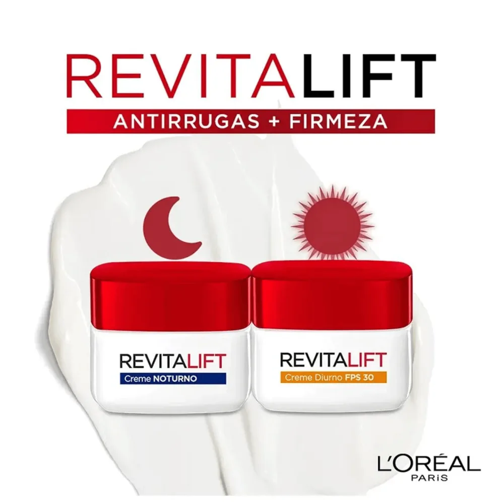 Creme Facial L'Oréal Paris Revitalift Anti Idade Noturno com Pro Retinol 49g