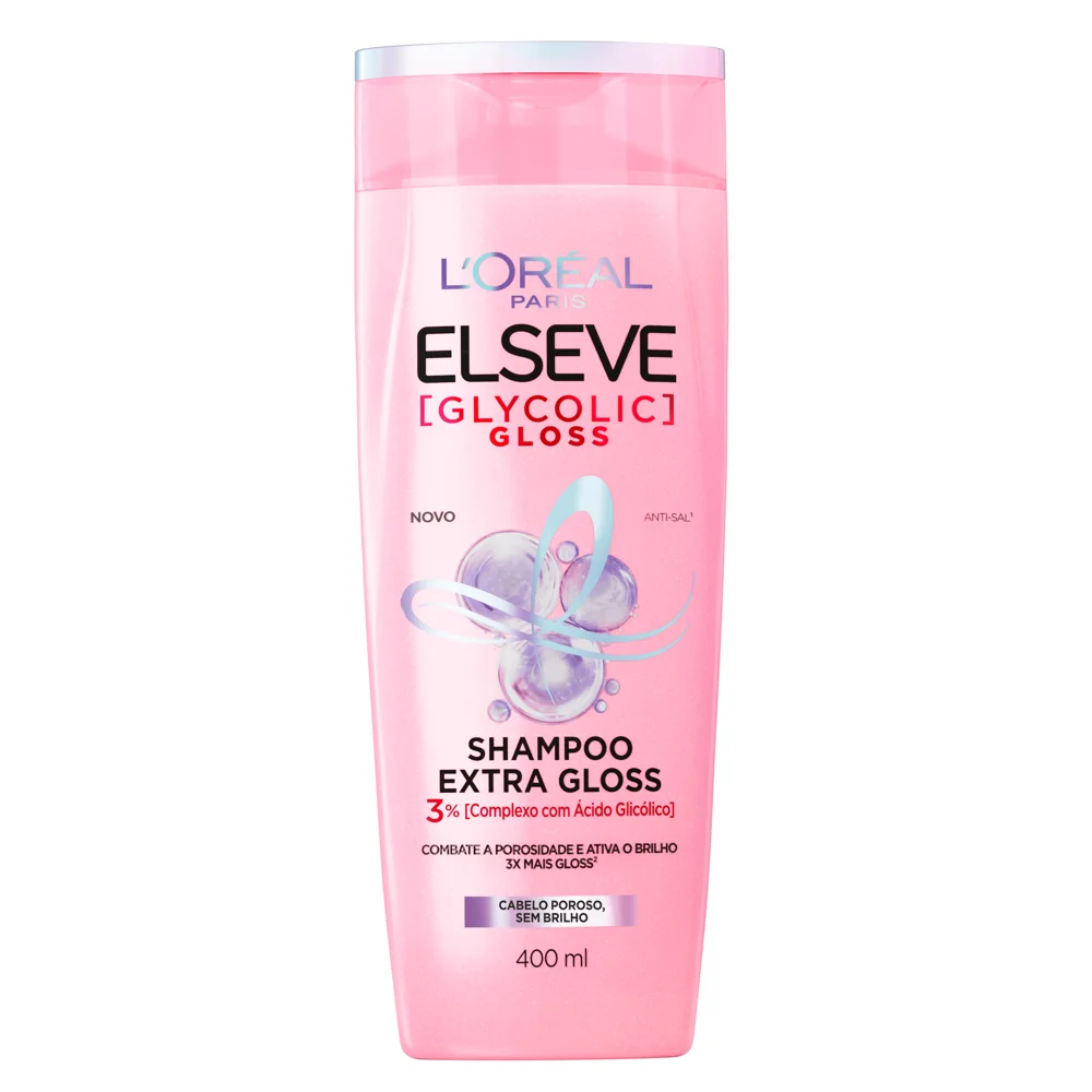 Shampoo Elseve Glycolic Gloss Extra Gloss 400ml