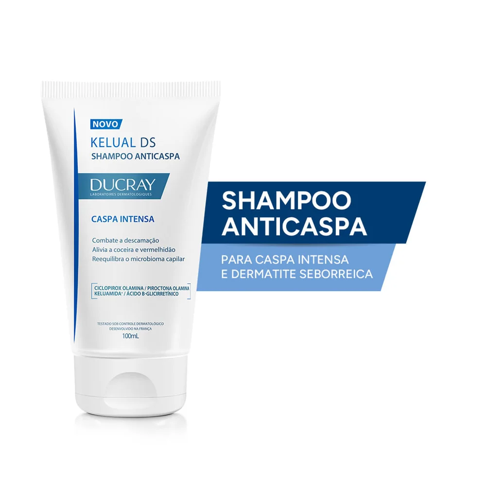 Shampoo Ducray Kelual DS Controle da Dermatite Seborreica e Anticaspa 100ml