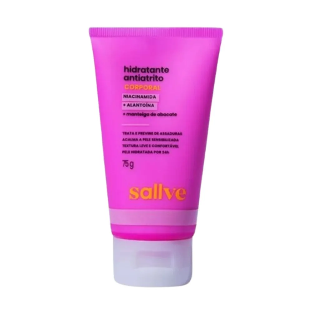 Creme Corporal Sallve Antiatrito com Niacinamida 75g