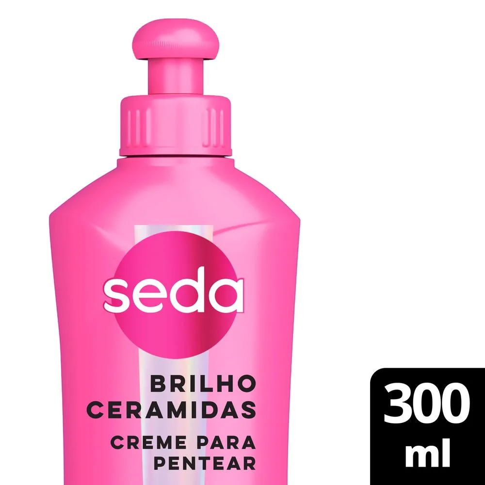 Creme de Pentear Seda Brilho Ceramidas 300ml