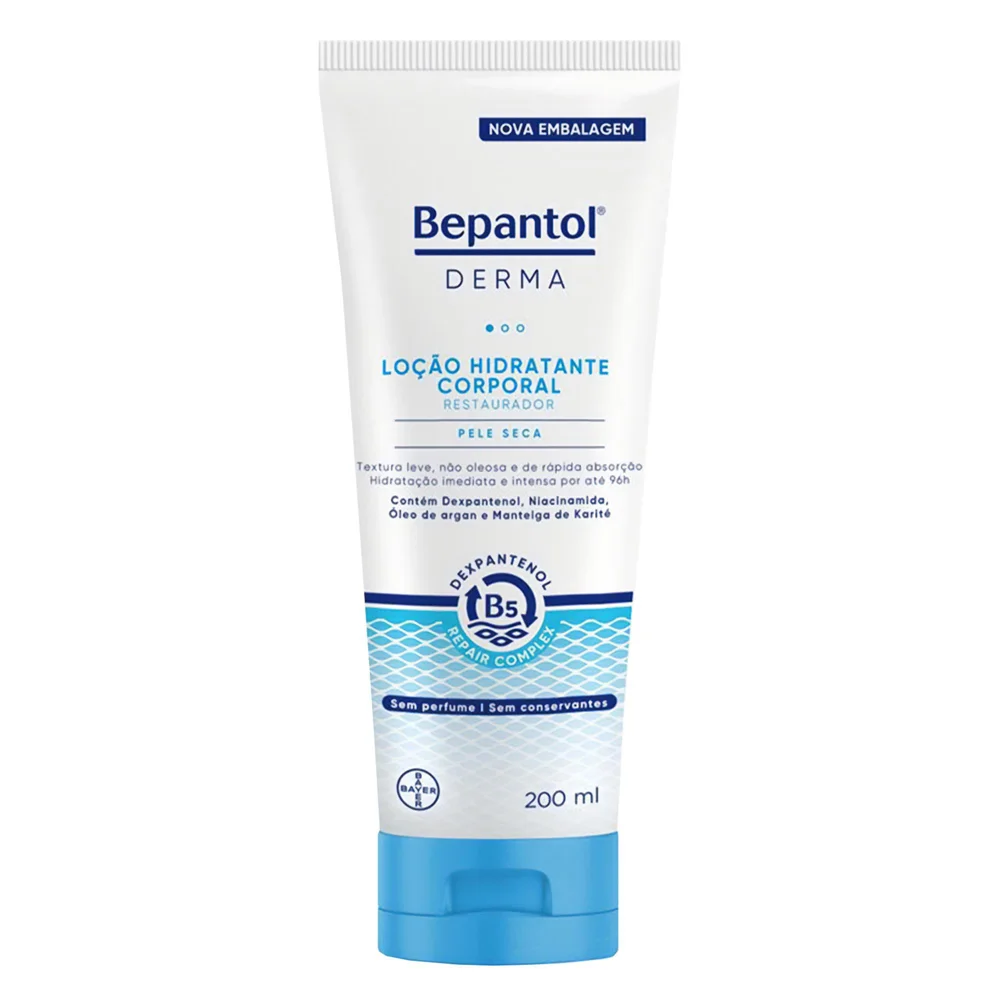 Loção Corporal Bepantol Derma Hidratante Restaurador 200ml