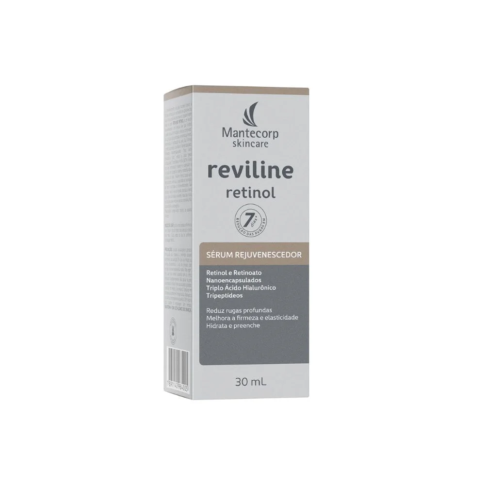 Sérum Mantecorp Skincare Reviline Rejuvenescedor com Retinol 30ml