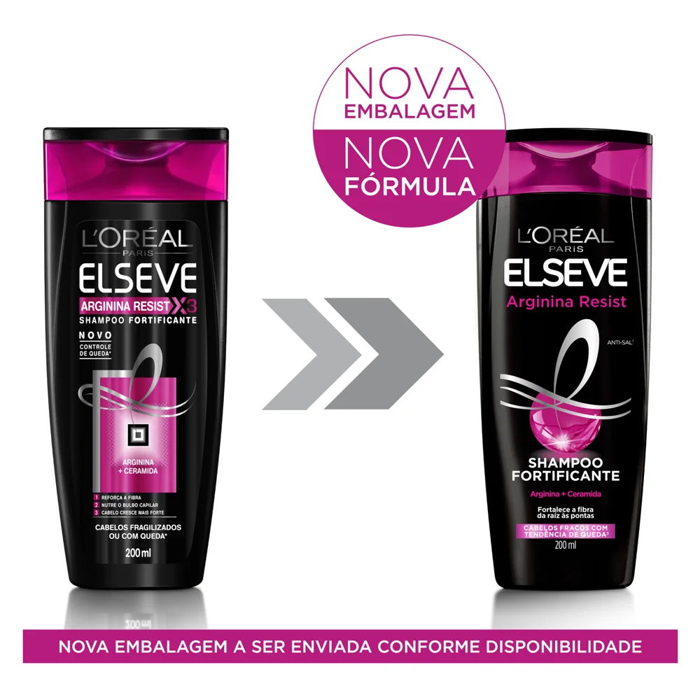 Shampoo Elseve Arginina Resist Fortificante 200ml