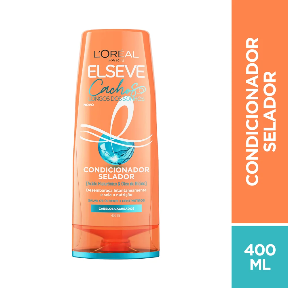 Condicionador Elseve Cachos Longos dos Sonhos Selador 400ml