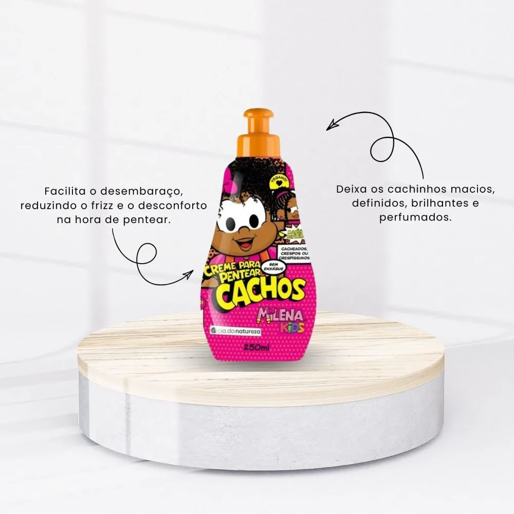 Cia da Natureza - Milena Kids Creme para Pentear Cachos - 250ml
