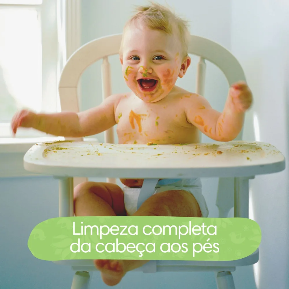 Lenços Umedecidos Pampers Aroma de Aloe Vera 192 Unidades Leve 4 Pague 3