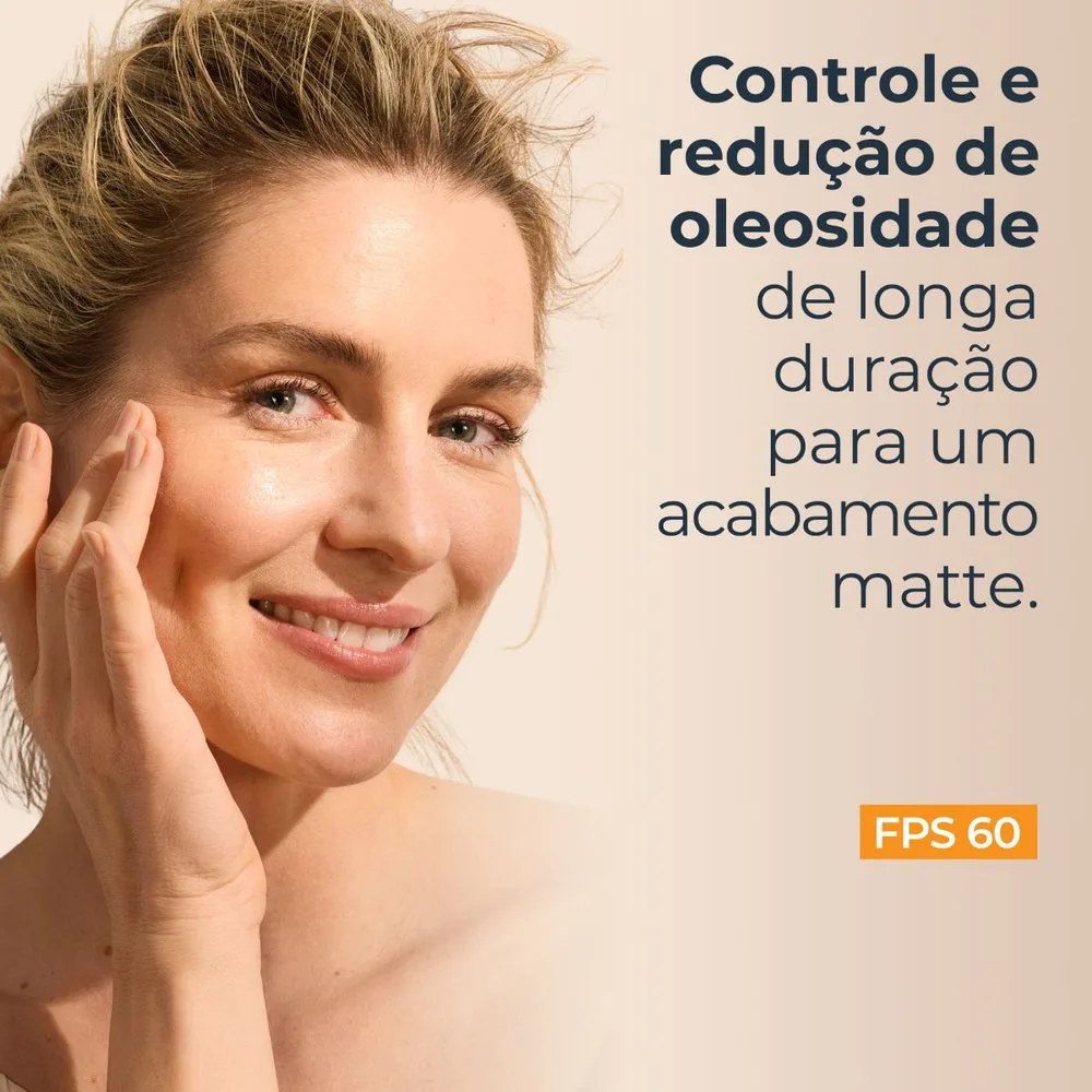 Protetor Solar Facial Eucerin Sun Oil Control FPS60 Toque Seco Gel Creme 52g