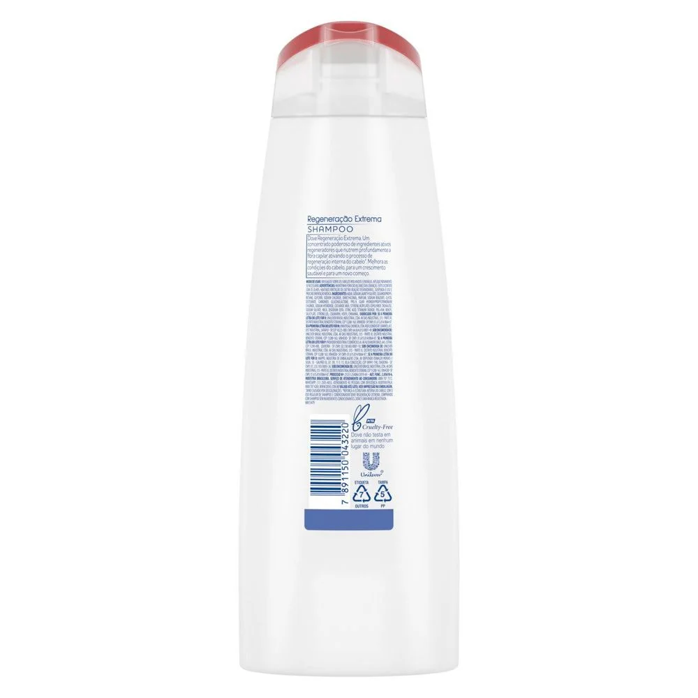 Shampoo Dove Recuperação Extrema 400ml