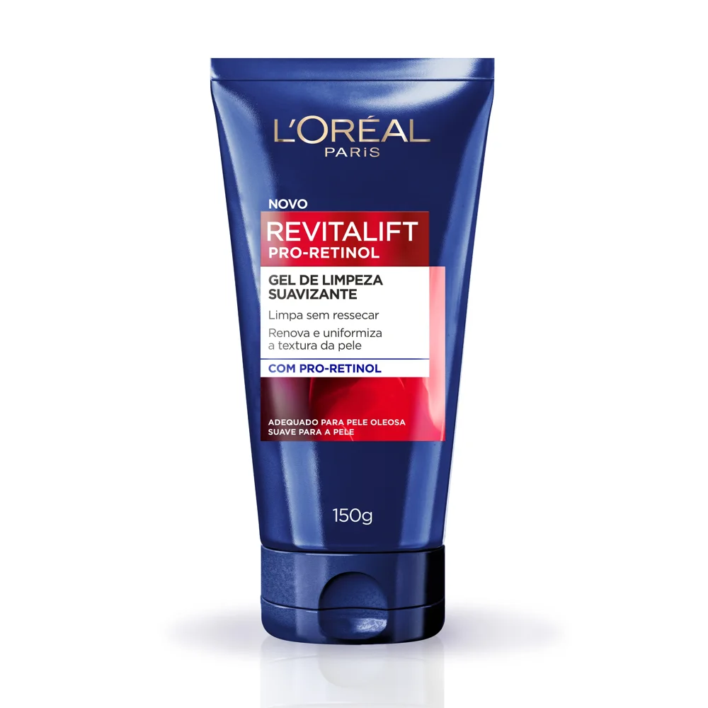 Gel de Limpeza Facial L'Oréal Paris Revitalift Suavizante com Pro-Retinol 150g