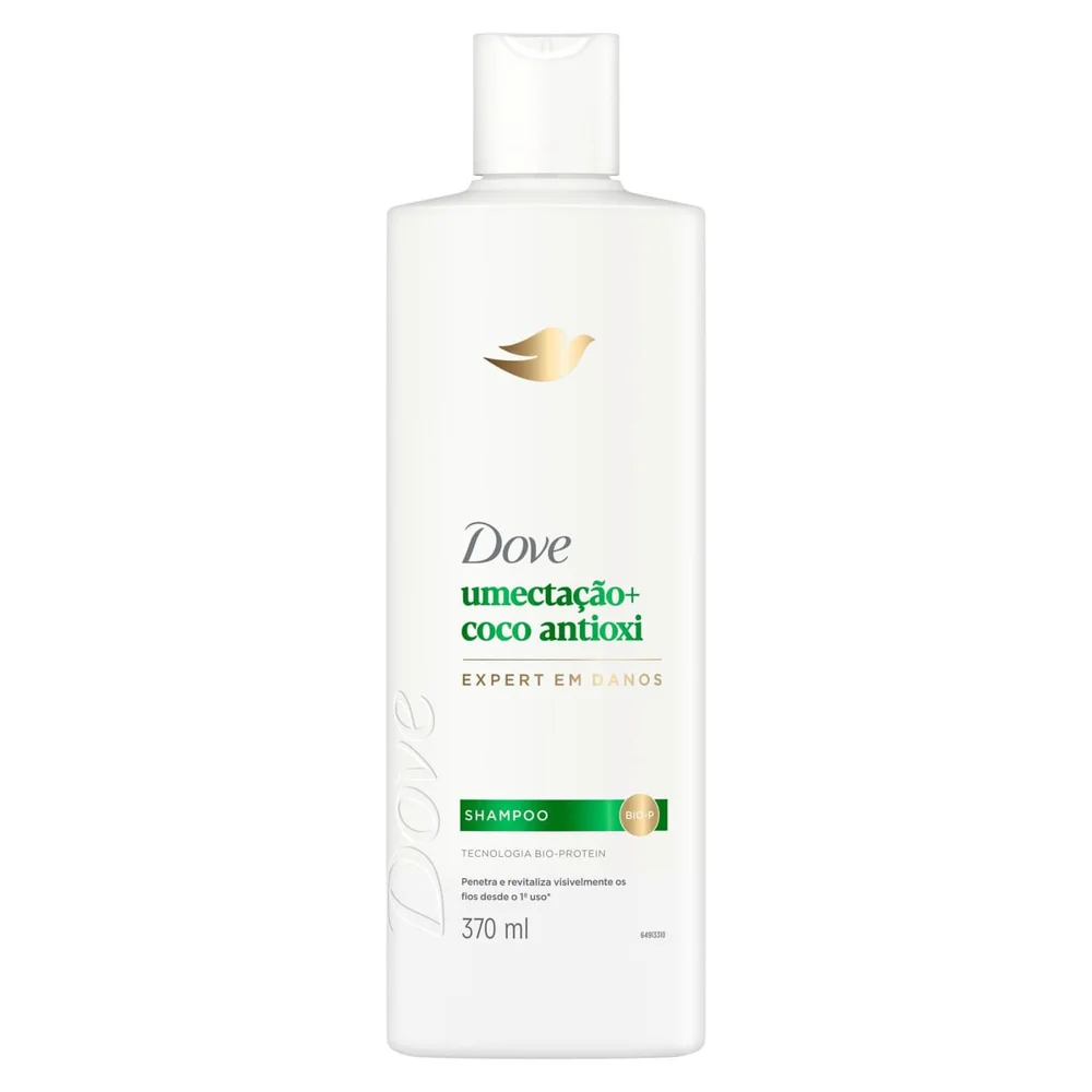 Shampoo Dove Umectação + Coco Antioxi 370ml