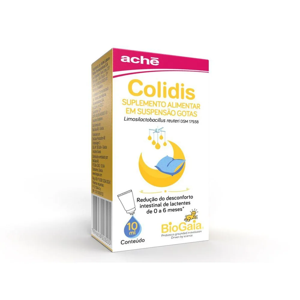 Colidis Probiótico Infantil Gotas 10ml