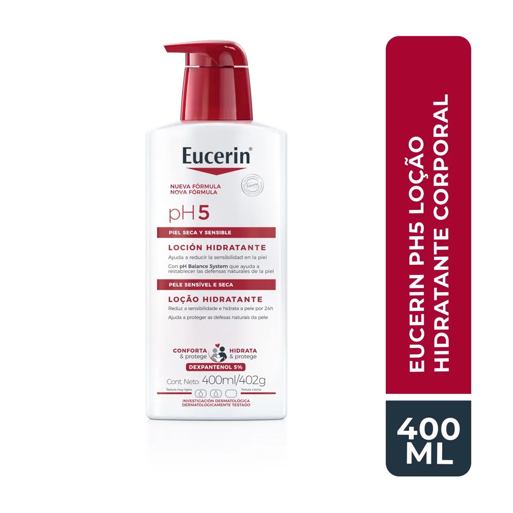 Loção Corporal Eucerin pH5 Hidratante 400ml