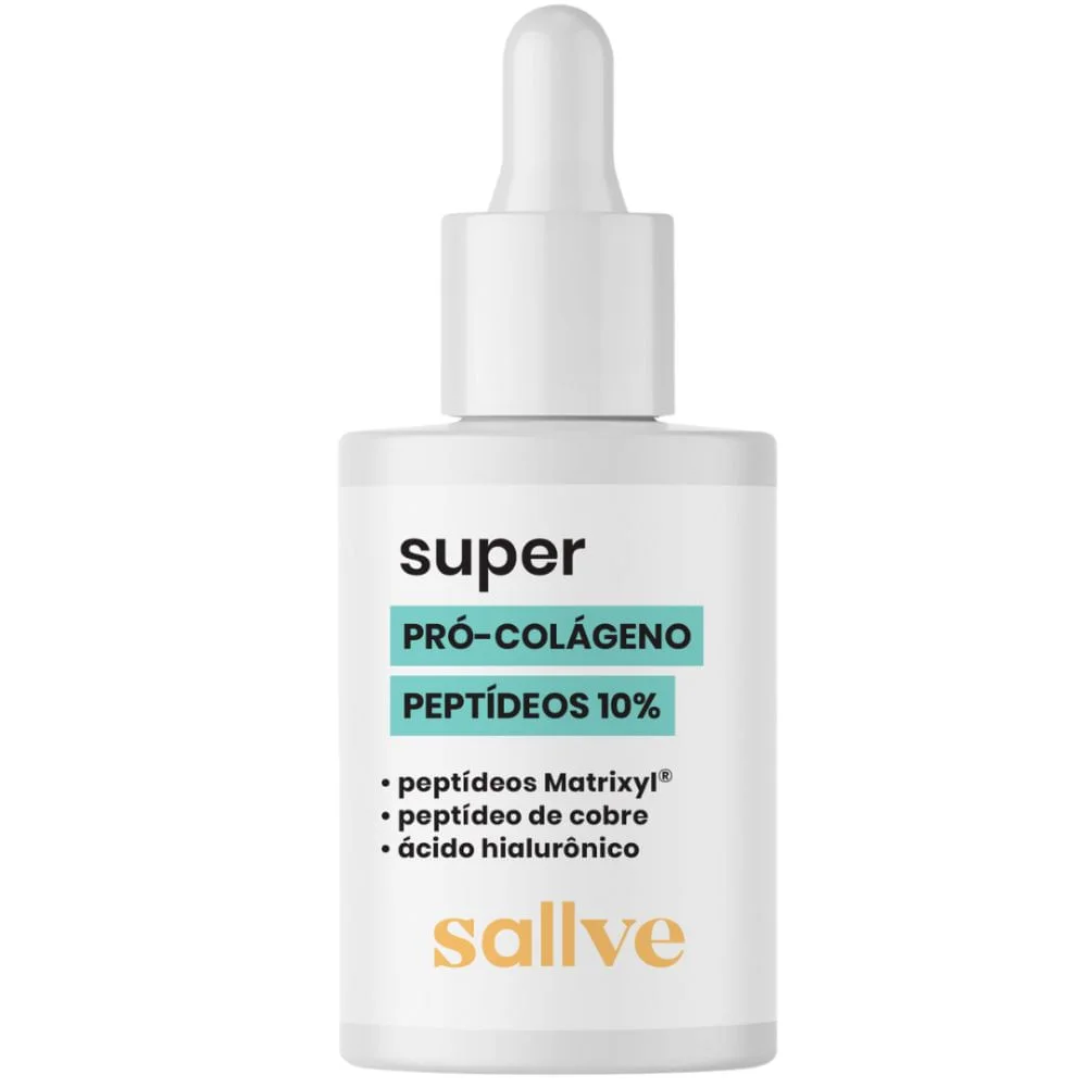 Sérum Facial Sallve Pró-Colágeno Peptídeo 10% 30ml