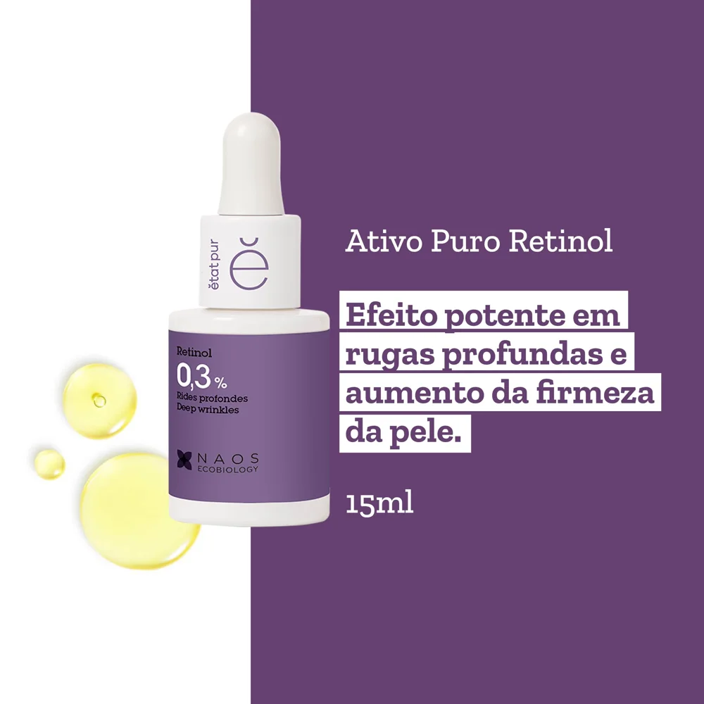Sérum Etat Pur Ativo Puro Retinol 0,3% 15ml