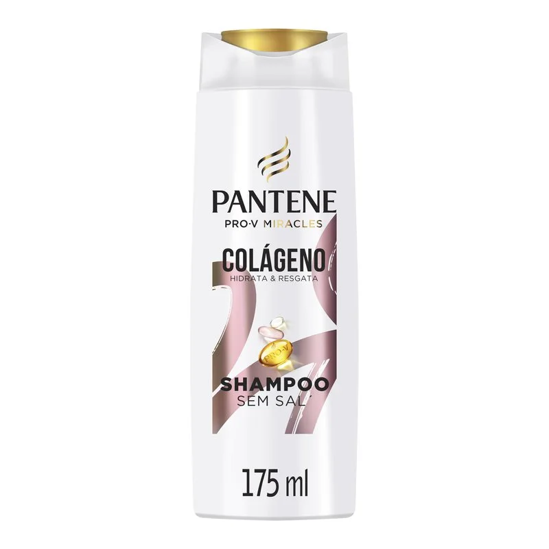 Shampoo Pantene Pro-V Colágeno Hidrata & Resgata 175ml