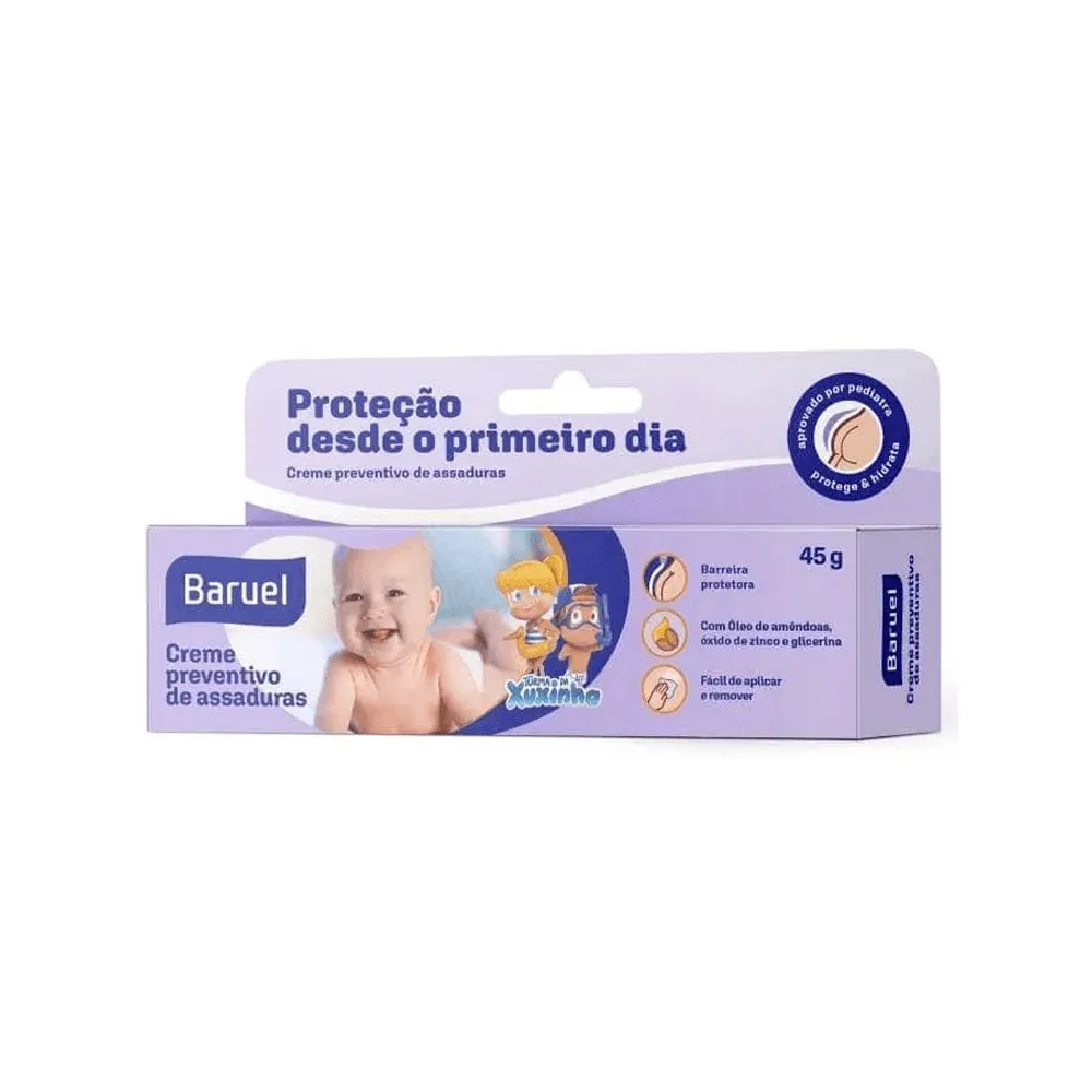 Pomada para Assadura Turma da Xuxinha Hipoalergênico 45g