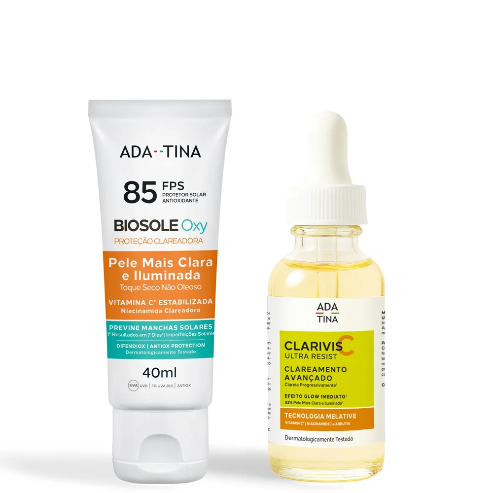 Kit Melasma Ultra Sérum Clarivis C Ultra Resist Protetor FPS85