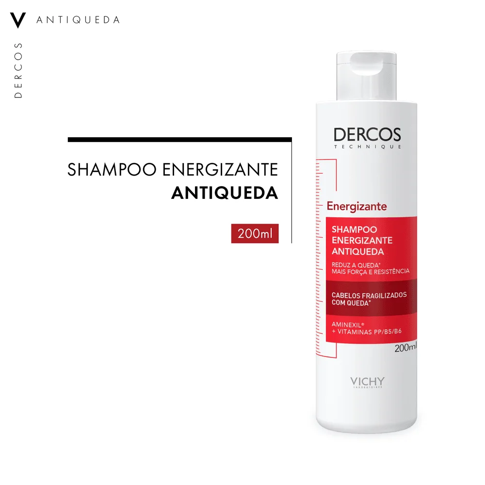 Shampoo Antiqueda Vichy Dercos Energizante 200ml