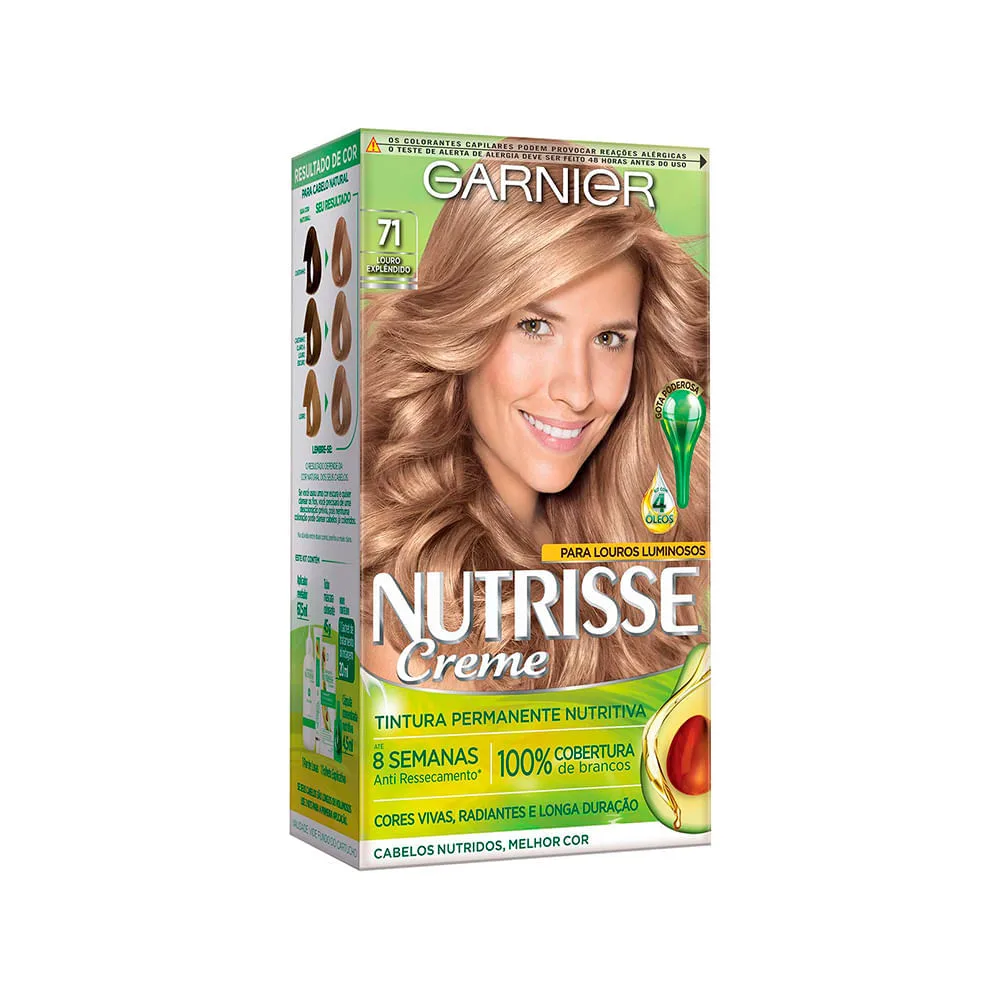 Coloração Nutrisse creme 71 Louro Esplendido