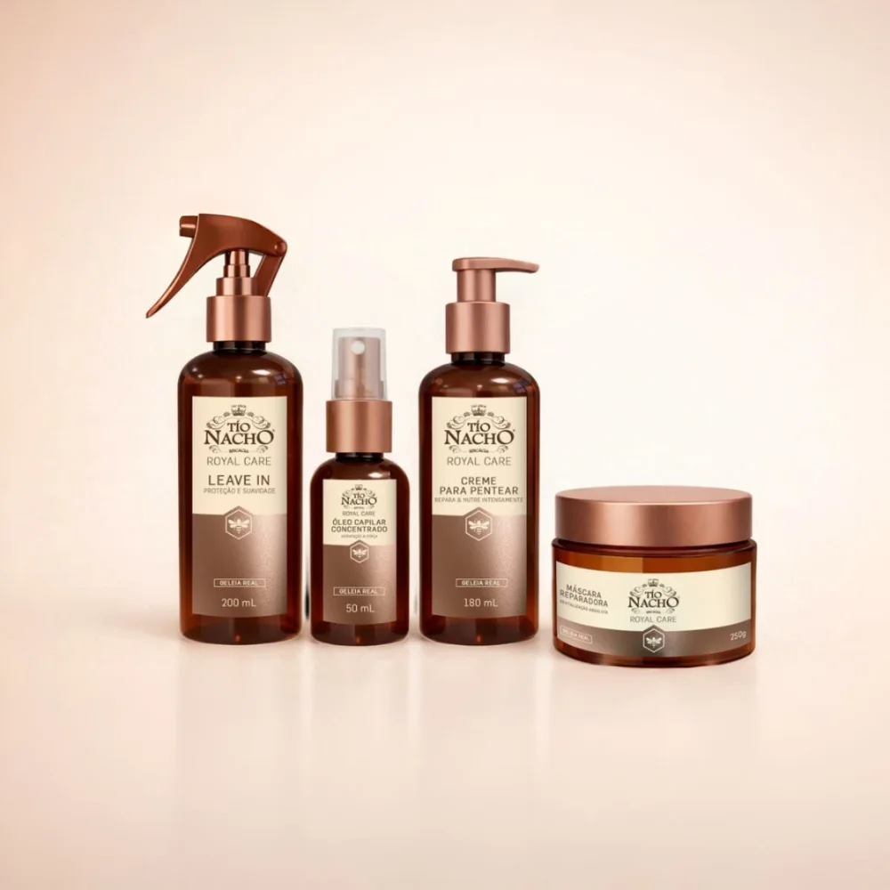 Máscara Reparadora Capilar Tio Nacho Royal Care 250g