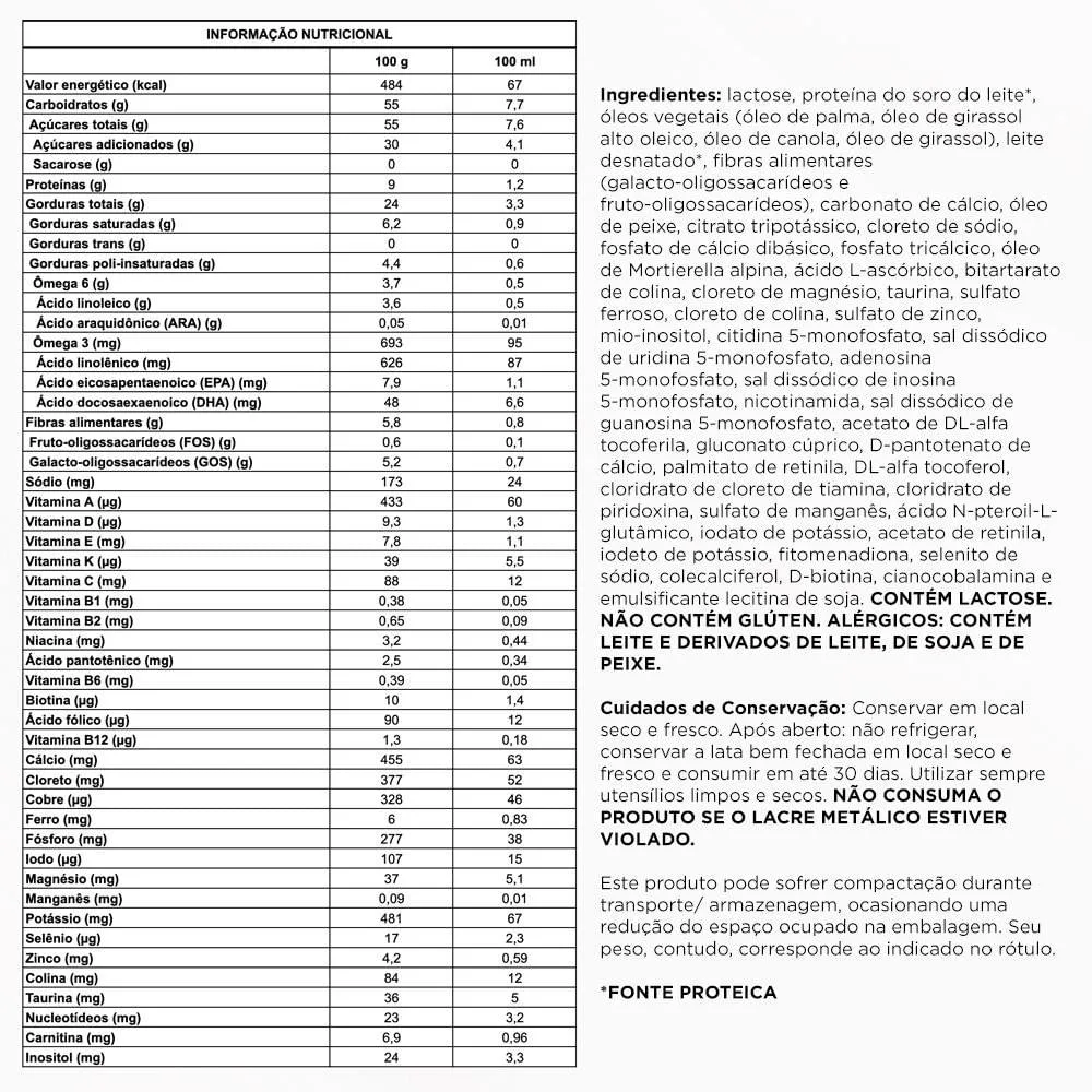 Fórmula Infantil Aptamil Premium 1 De 0 a 6 Meses 400g