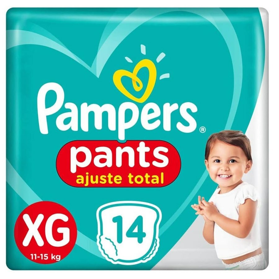 Fralda Pampers Pants Xg - 14 Unidades