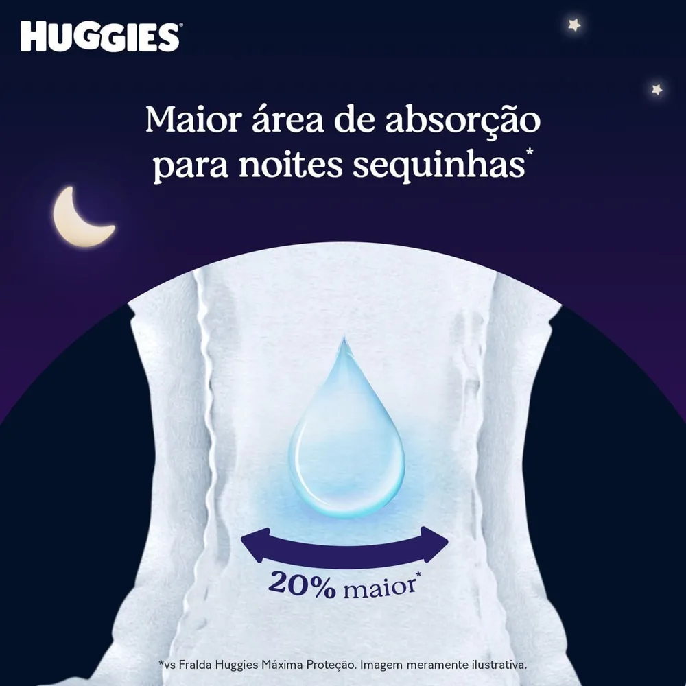Fralda Descartável Infantil Pants Huggies Soninho Perfeito Xxg 22 Unidades