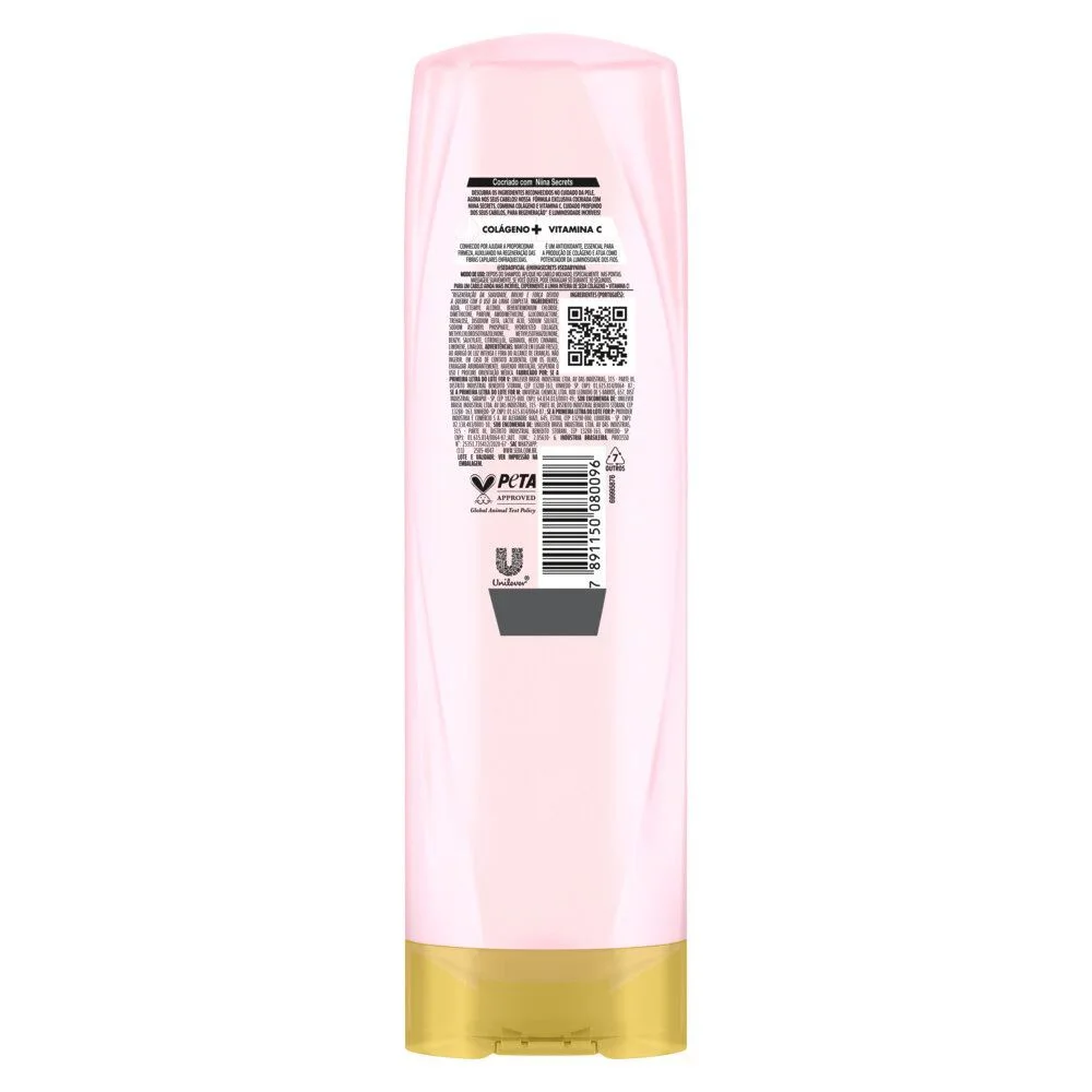 Condicionador Seda By Niina Secrets Colágeno + Vitamina C 325ml