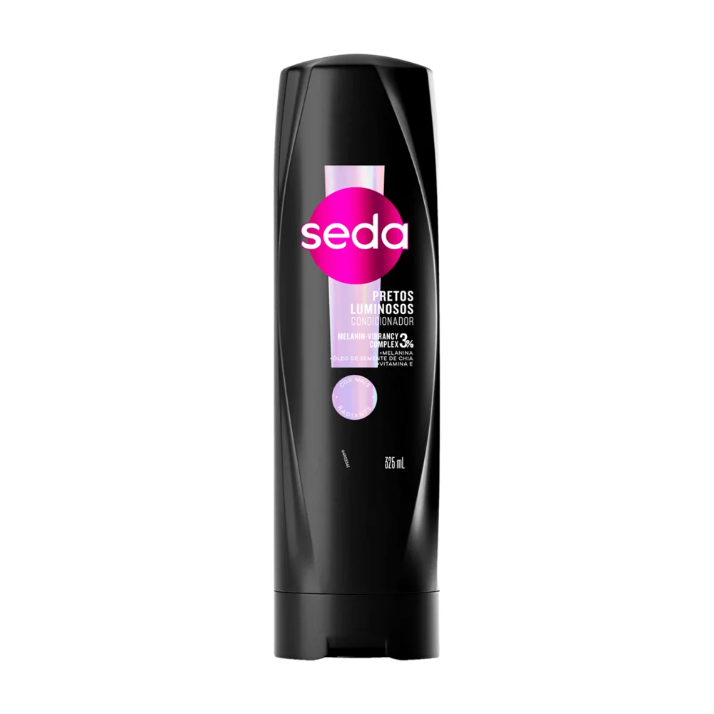 Condicionador Seda Pretos Luminosos 325ml
