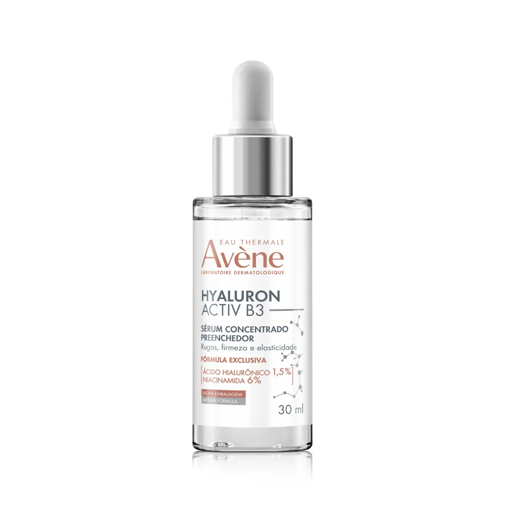 Sérum Facial Avène Hyaluron Activ B3 Anti Idade com Ácido Hialurônico e Niacinamida 30ml