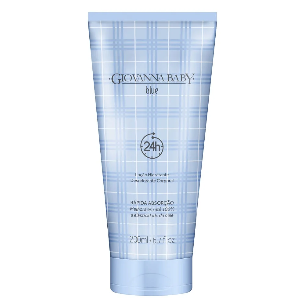 Loção Corporal Giovanna Baby Blue Hifdratante 24h 200ml