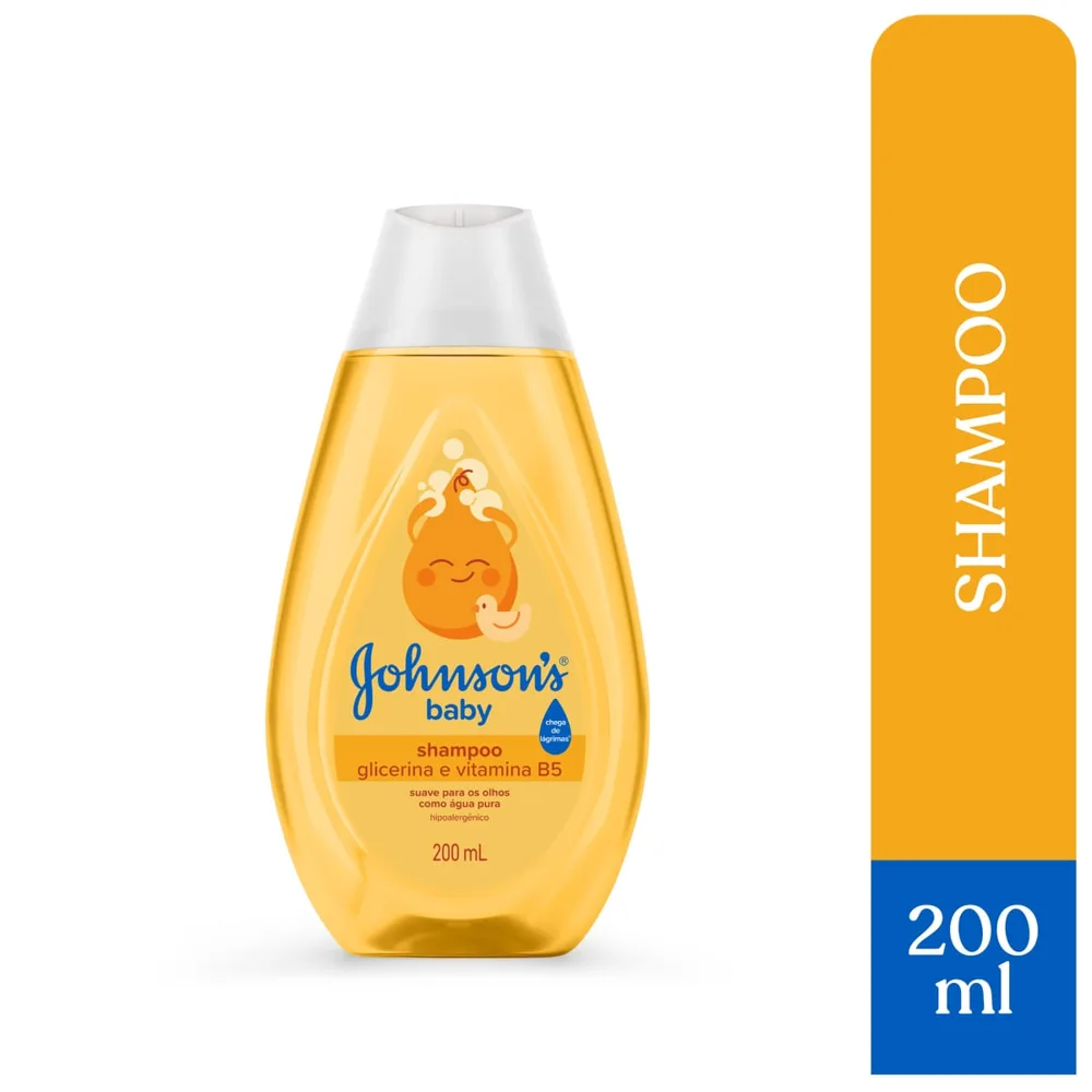 Shampoo Infantil Johnson's Baby Chega de Lágrimas 200ml