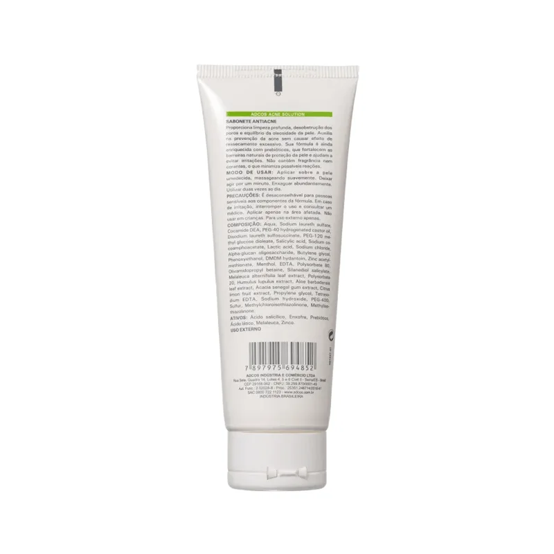 Adcos Acne solution Sabonete antiacne 120ml