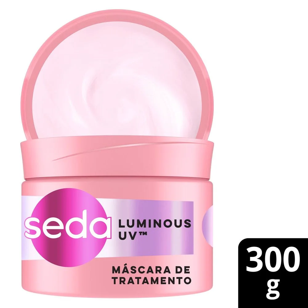 Máscara Capilar Seda Luminous UV Glycol + Vita C 300g