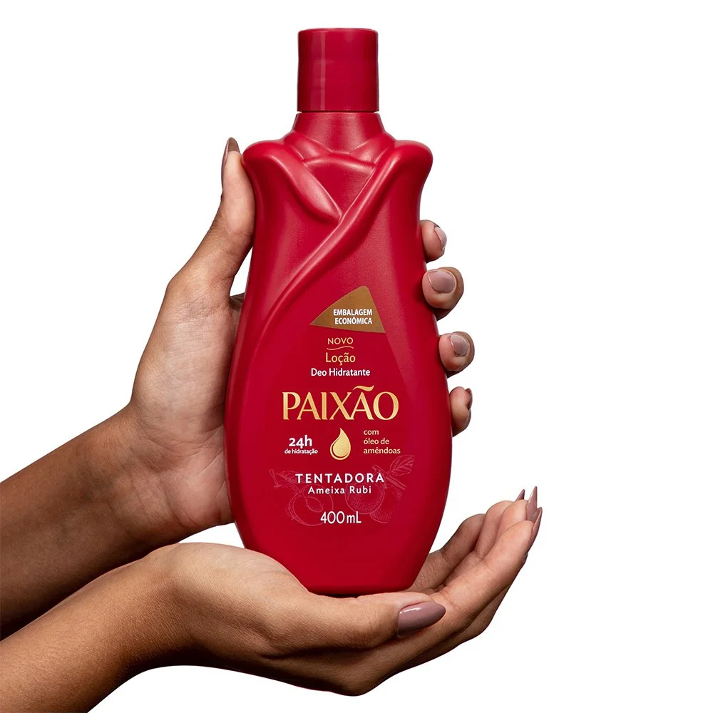Loção Hidratante Paixão Tentadora Ameixa e Rubis 400ml