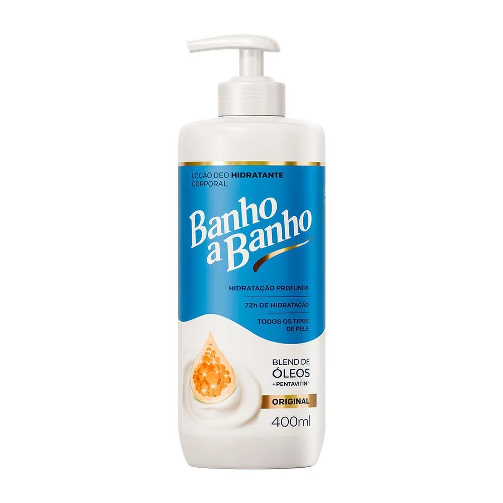 Deo-Hidratante Loção Banho A Banho Original Blend De Óleos E Pentavitin 400ml