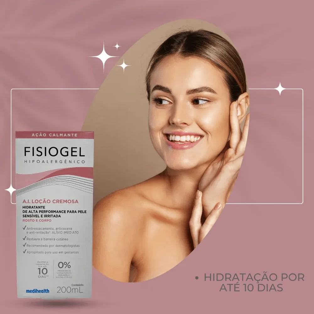 Loção Corporal Fisiogel A.I. Hidratante 200ml